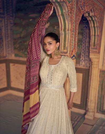 RUBINA BY SAYURI DESIGNER GEORGETTE SALWAR SUIT WHOLESALER IN INDIA